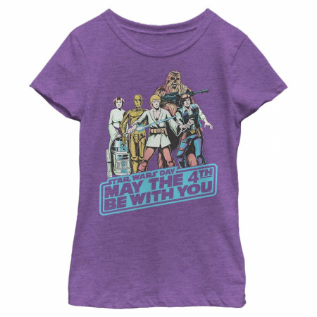 Star Wars May the 4th Be With You Rebels Girl's T-Shirt